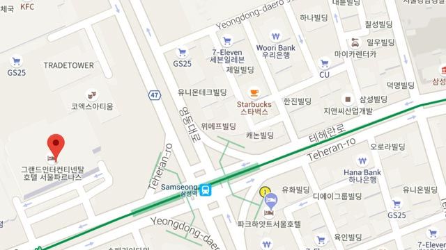 Seoul map