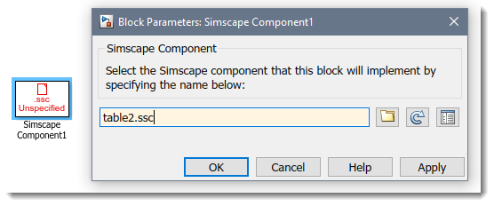 Simscape组件块