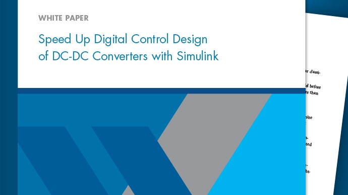 利用Simulink加速DC-DC转换器的数字控制设计万博1manbetx