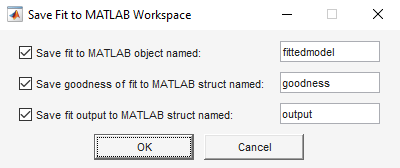 保存适合MATLAB工作区对话框