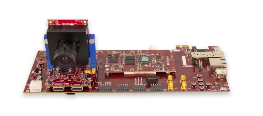 在FPGA硬件上使用真实视频输入制作设计原型。