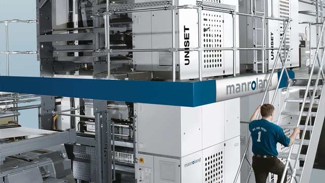manroland Develops High-Precision Commercial Printing Press Controller