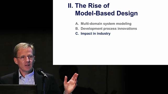 MathWorks总裁兼联合创始人杰克•利特尔（Jack Little）讨论了基于模型的设计对整个行业和学术界的影响。