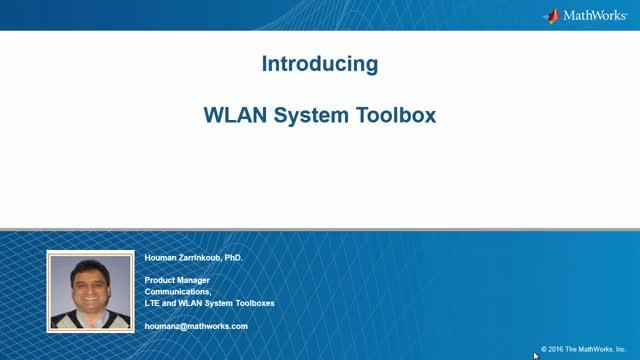 使用WLAN工具箱进行信号生成、端到端模拟、信号检测、测量和无线电连接。