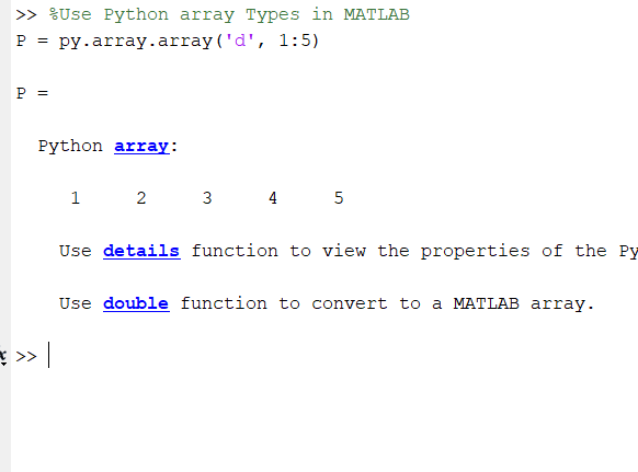 在MATLAB中使用Python数值变量