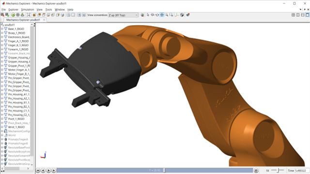 使用Simscape Multibody细化需求和设计控制器。应用实例包括机械臂、反铲挖掘机和塔式起重机。