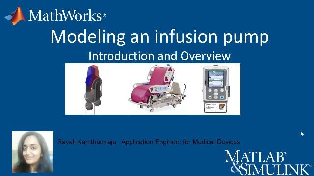 Learn how you can model an infusion pump using Model-Based Design. Discover the basic building blocks within Simulink that you can use for simulating the infusion pump, and investigate what-if scenarios such as occlusion detection.