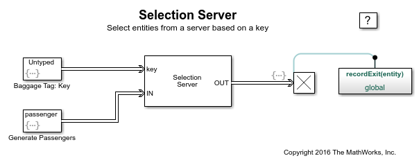 选择服务器,从服务器选择特定的实体