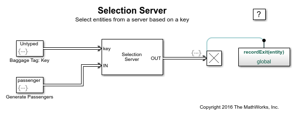 选择服务器 - 从服务器选择特定实体