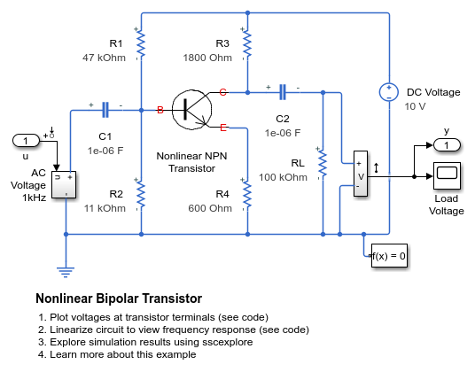 Nonlinear Bipolar Transistor