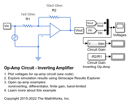 Op-Amp Circuit - Inverting Amplifier