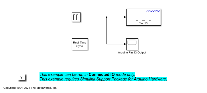 使用Arduino连接I/O板同步模型