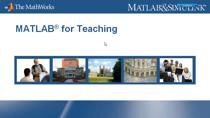 Loren Shure博士，MathWorks的主要开发人员，讨论了MATLAB在课程中的使用，并展示了数学建模的真实课程中的演示，其中包括数学和可视化作为MATLAB用户的公称。F