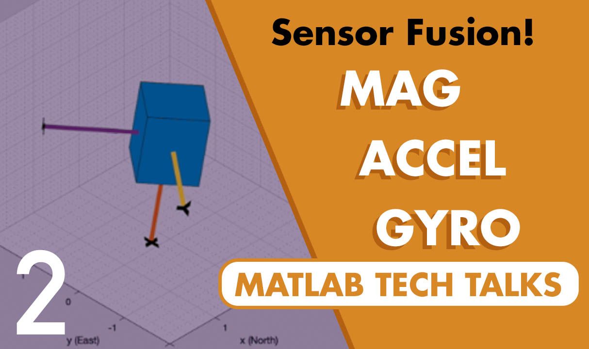This video describes how we can use a magnetometer, accelerometer, and a gyro to estimate an object’s orientation. The goal is to show how these sensors contribute to the solution, and to explain a few things to watch out for along the way.