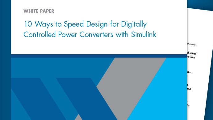 用Simulink加速电源转换控制设计的10种方法万博1manbetx
