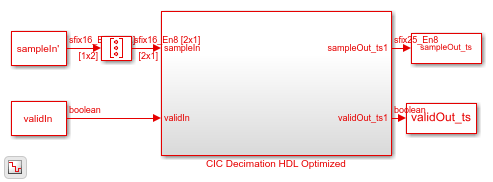 用HDL实现CIC抽取滤波器