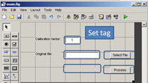 Implements the simple GUI discussed here, calling the functions created above.