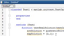 使用新的xunit风格的MATLAB语言测试框架来编写和运行单元测试，并分析测试结果。