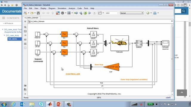 This webinar provides a high level overview of the workflow for developing systems to meet aerospace certification requirements.  The workflow will be demonstrated using a Helicopter flight control system example.
