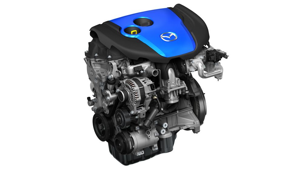 Motor SKYACTIVE-D de Mazda.