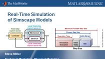 在本网络研讨会中，我们将演示如何配置包含Simscape物理网络的模型来实时运行。  We will explain the tradeoff of simulation speed and accuracy in real-time simulation, and explain the settings you can adjust to