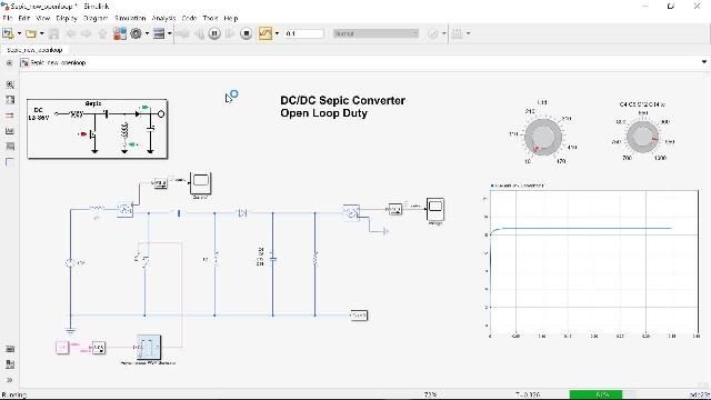 学习如何在Simscape中为DC-DC转换器建模，并使用仿真来确定电感和电容的大小，了解连续和不连续传导模式下的转换器行为。