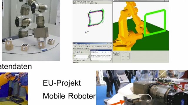 In diesem Vortrag wdie Verwendung von MATLAB im Kontext der Robotersteuerung präsentiert。