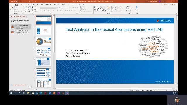 Discover the motivation behind using text analytics in biomedical applications and an overview of a typical text analytics workflow in MATLAB.