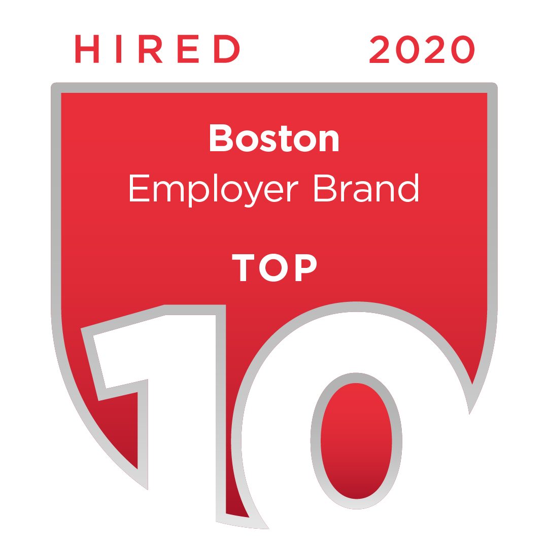 Hire列出的波士顿十大雇主品牌
