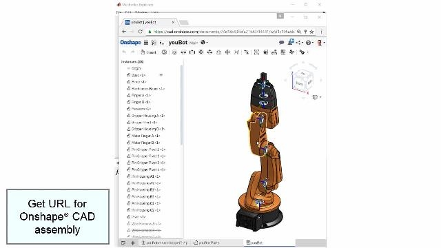 将Onshape CAD程序集导入Simscape Multibody。将CAD中的机械设计与Simulink中的机电仿真相结合。万博1manbetx