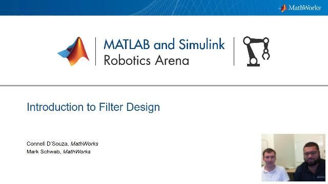加入Mark Schwab和Connell D'Souza，他们演示了Filter Designer应用程序的使用，并交互设计数字信号处理滤波器，可以在MATLAB或Simulink中实现。万博1manbetx