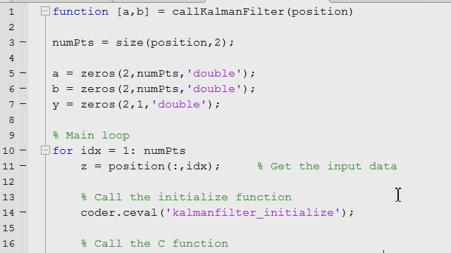 在手上写入Matlab的运行单元测试写入C代码，并检查C代码是否会导致任何单元测试失败。Matlab中使用可视化和其他工具可用于了解您的代码如何行为。