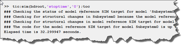 模拟加速模型作为参考模型