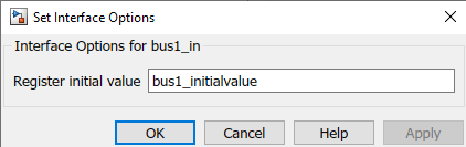 bus initial value variable as bus data type initial value