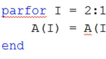 将<code>for</code>-循环转换为<code>parfor</code>-循环，并使用并行计算工具箱了解控制<code>parfor</code>-循环加速的因素。