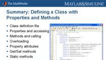 R2008a includes major enhancements to the object-oriented programming capabilities in MATLAB , enabling easier development and maintenance of large applications and data structures. Using engineering examples