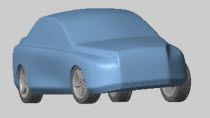 模型汽车SimMechanics包括三维轮胎模型。运行车辆处理,舒适,并使用从TNO Delft-Tyre汽车振动测试。