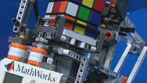 See how Simulink and Embedded Coder can be used to develop an application for LEGO MINDSTORMS NXT that solves a Rubik's Cube.