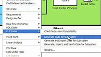 Generate IEC 61131 structured text for PLCs and PACs using Simulink PLC Coder.