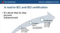 IEC 61508 and ISO 26262 certification for embedded software describes certain aspects of safety related to code verification. Embedded software engineers, project managers, and quality assurance managers are involved in the process of matching safety